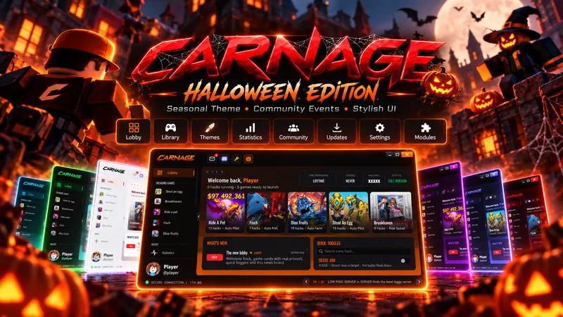 CARNAGE | FREE KEY: All-in-One Roblox Hub